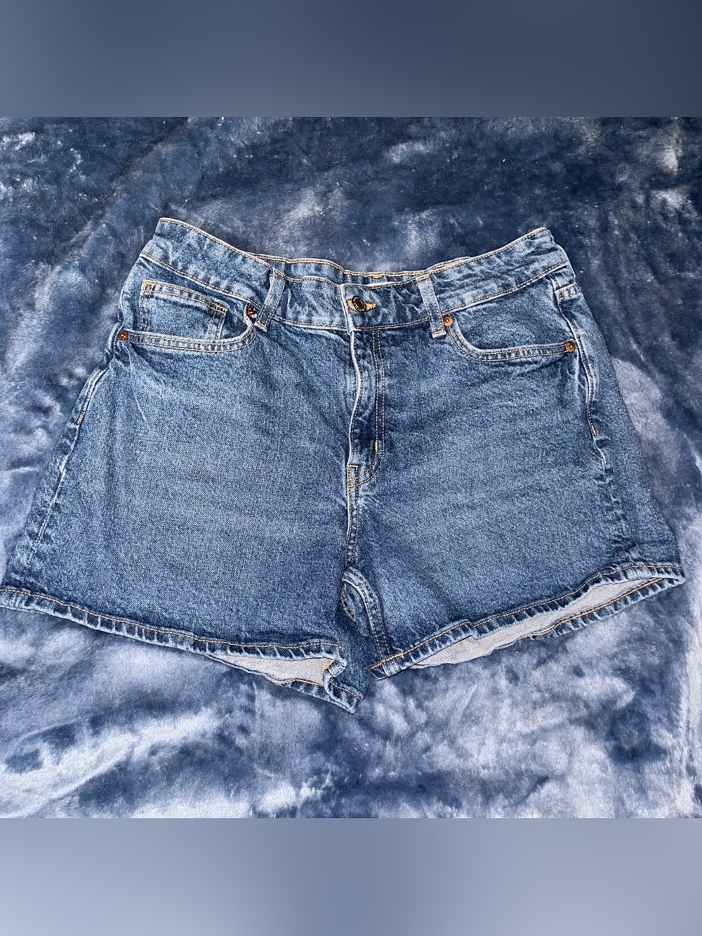 H&M Blue Denim Cutoff Shorts